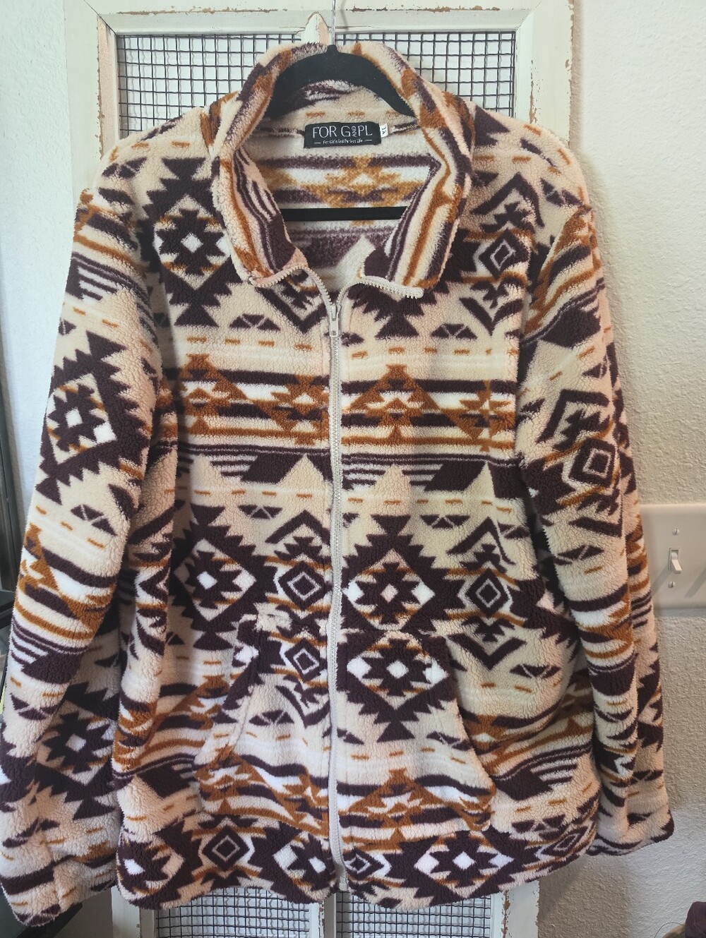 Aztec Print Fleece